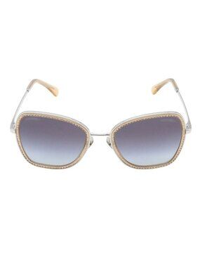 Chanel Sunglasses 475 S6 Silver Brown Eyewear